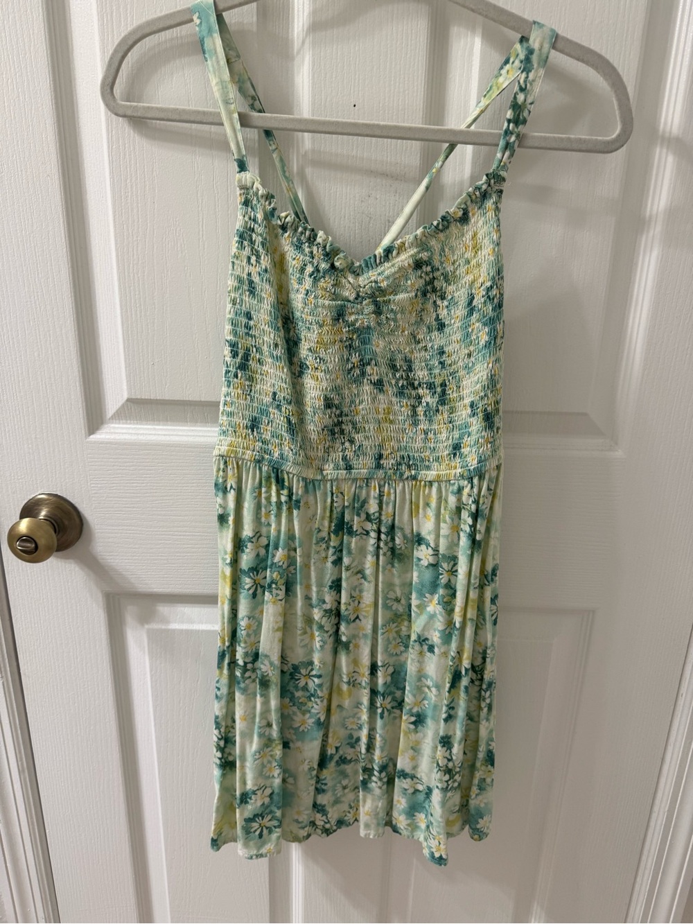 American Eagle Floral Tropical Mini Dress
